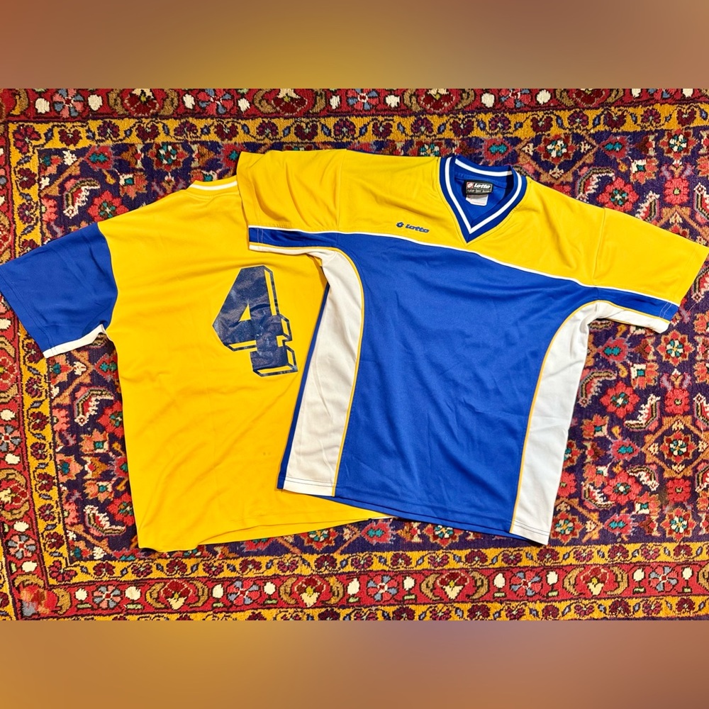 Pair of Soccer Jerseys | Lotto | Mens Small